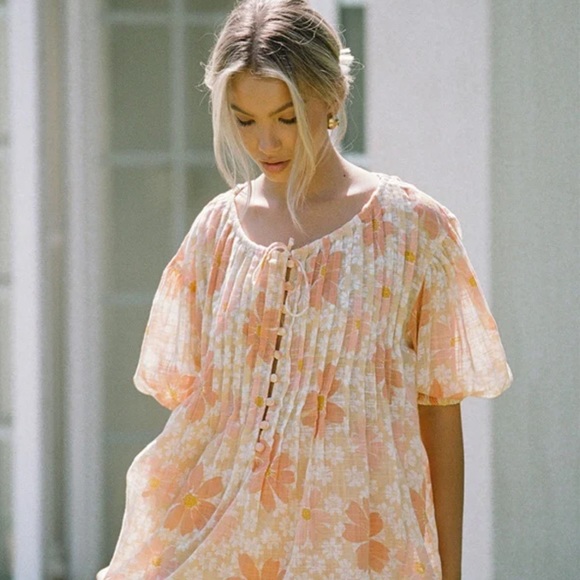 Sabo Skirt Leta Set - Autumn Floral / S - Picture 4 of 8